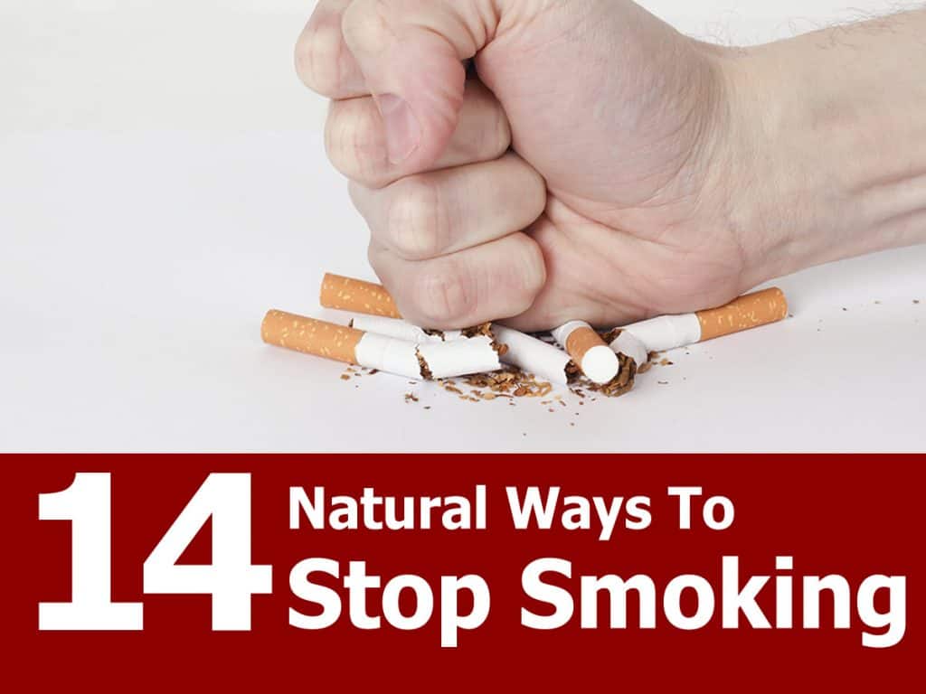 how to stop smoking yourself