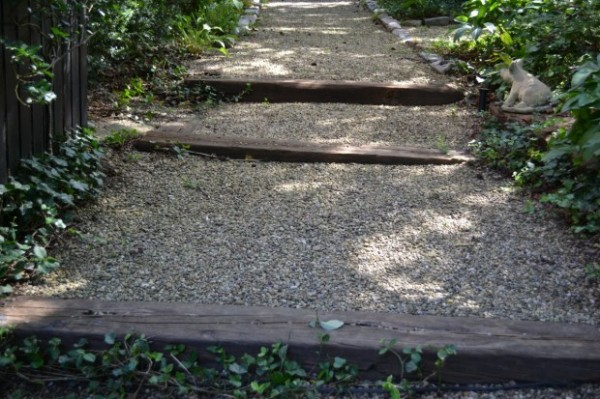 Stone Garden Path Ideas garden path ideas garden landscape design eye catching garden path ideas from pebbles design Line Your Path With Stones Stone Garden Path Ideas left over logs can create a visually stunning garden path Line Your Path With Stones