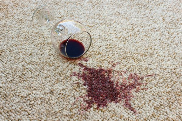 Wine: a carpet's natural predator. Try these methods of getting wine out of carpet.