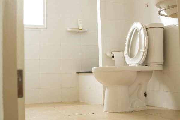 Check water trap levels if you're getting sewer smells from your toilet.