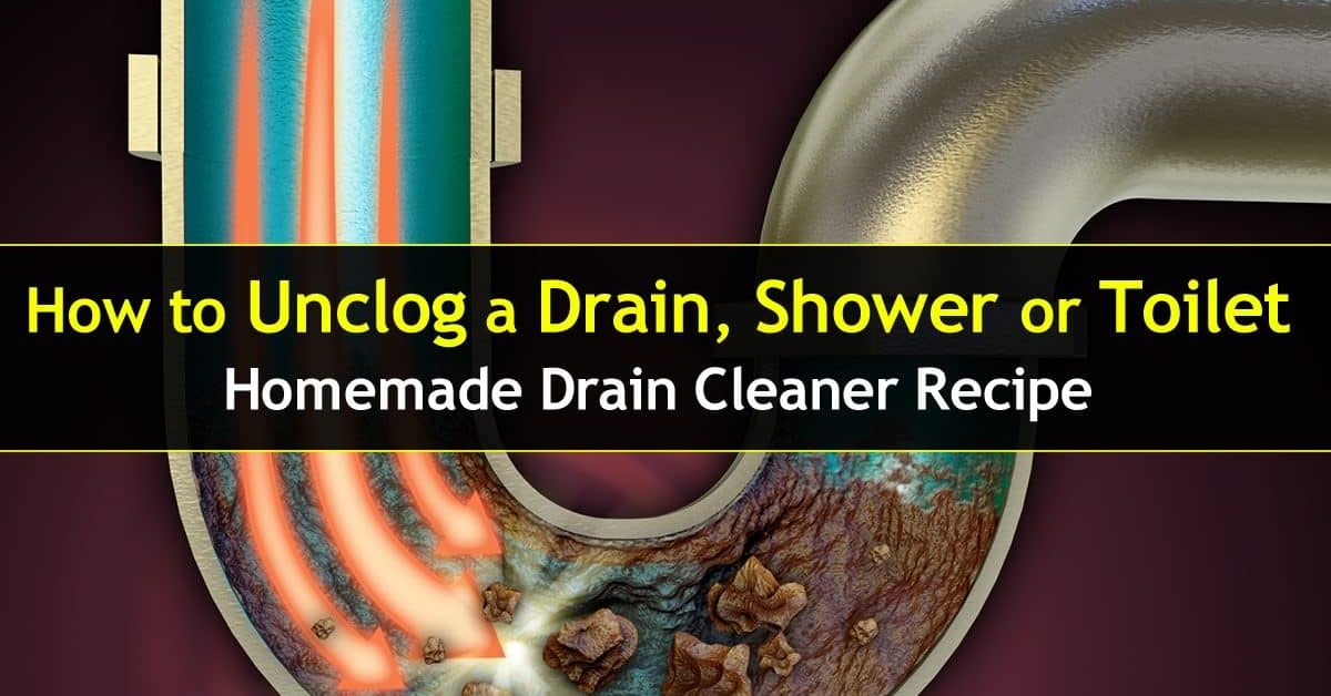 How to Unclog a Shower Drain – DIY