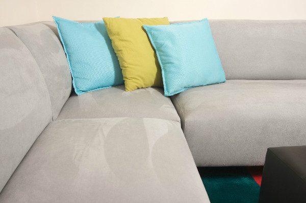 How to clean a suede couch: remove stains as quickly as possible so they don't have time to set.