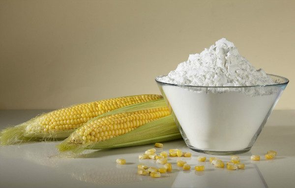 Corn starch can help remove grease stains from clothing.