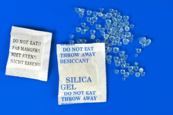 Natural bed bug repellent: use silica packets.