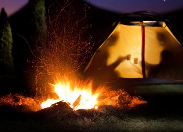 campfire - how to repel mosquitoes outdoors