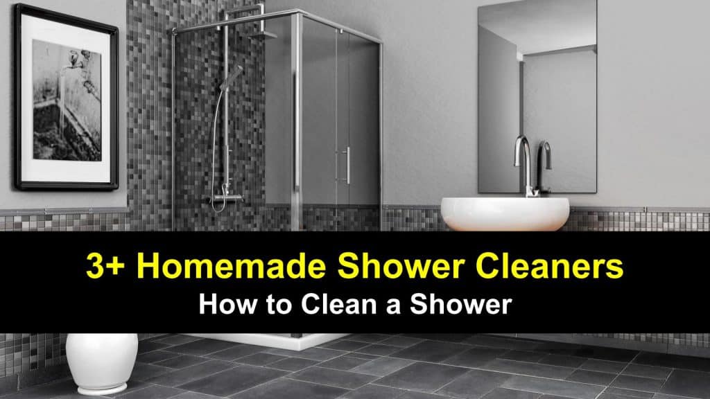 In this article, we're looking at homemade shower cleaners.