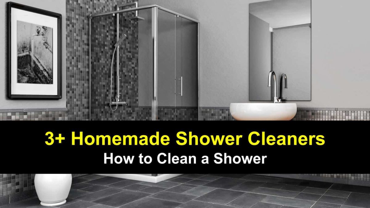 3+ DoItYourself Shower Cleaner Recipes