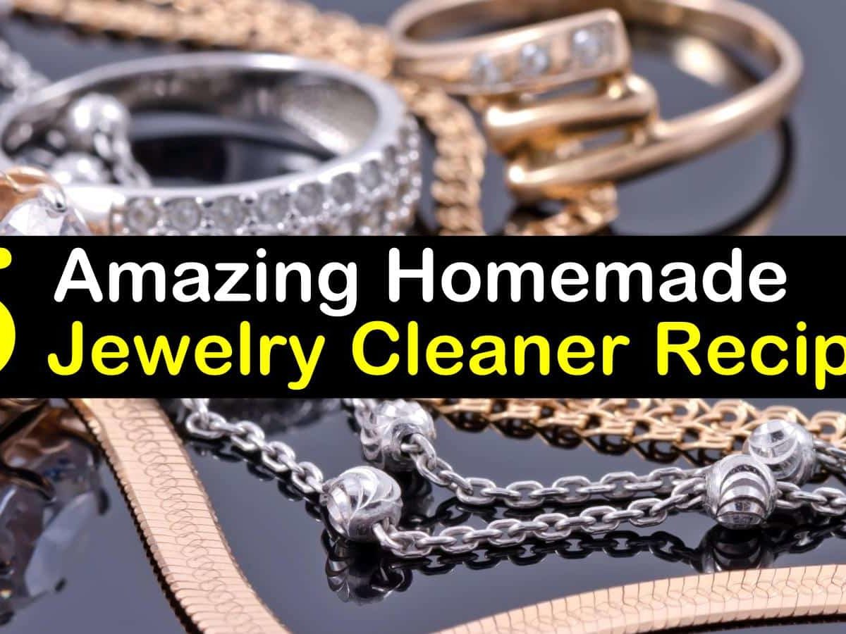 Homemade Jewelry Cleaner Solution