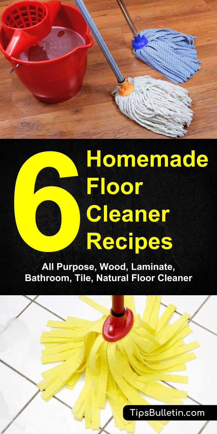 6 Homemade Floor Cleaner Recipes – How to Clean Your Floors