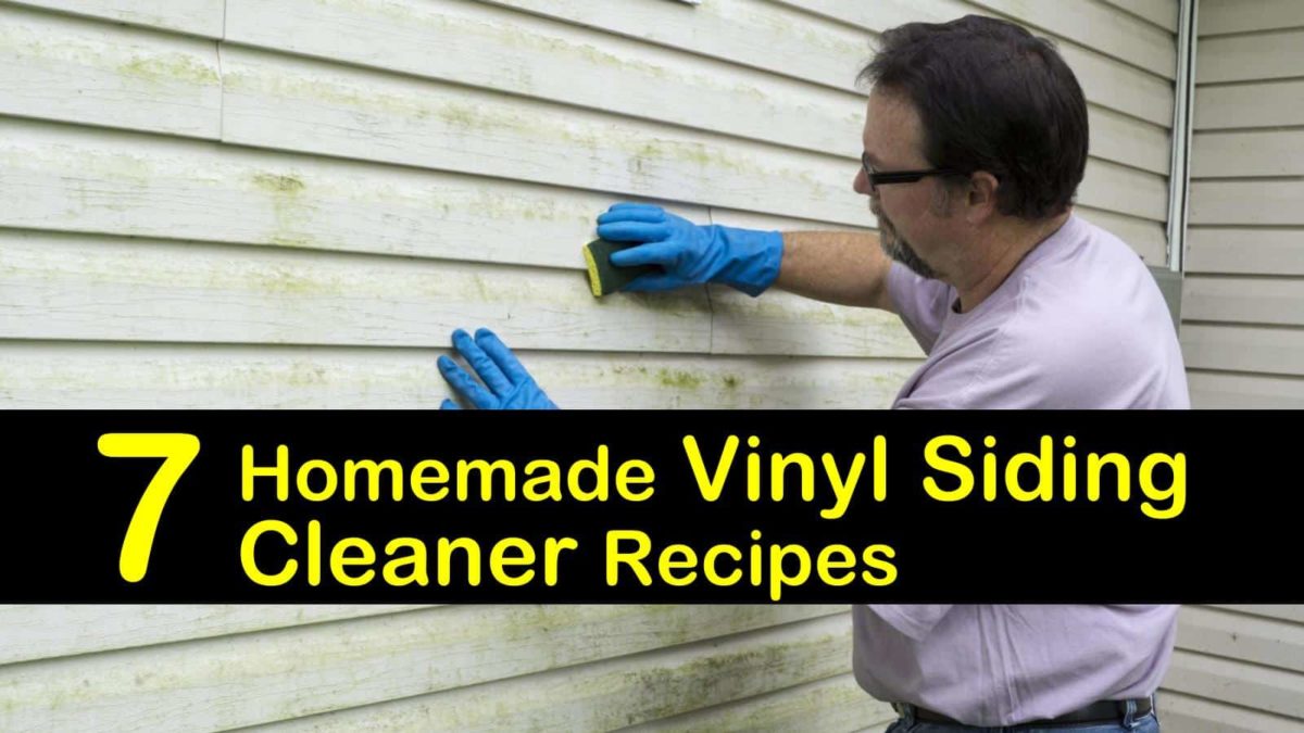 7 Homemade Vinyl Siding Cleaner Recipes