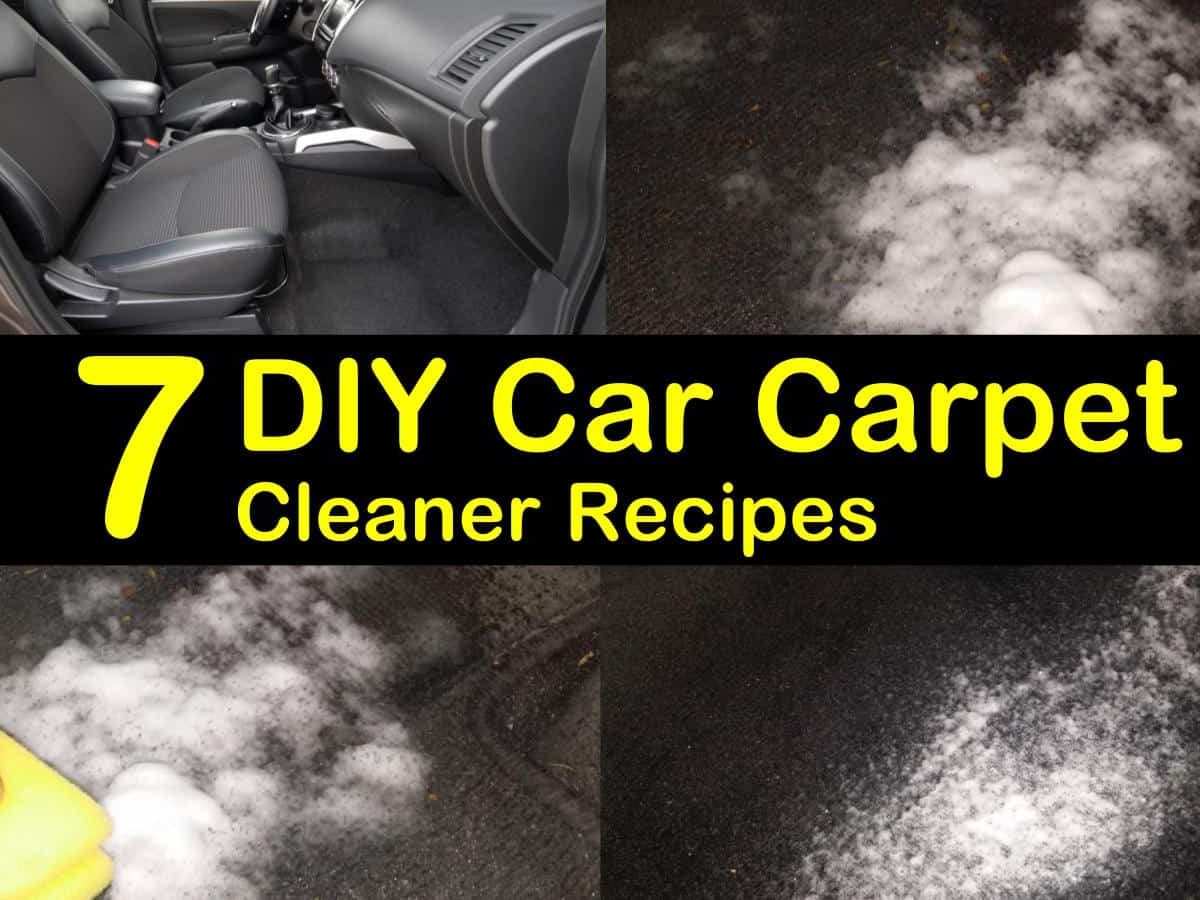 7 Easy To Make Diy Car Carpet Cleaner Recipes