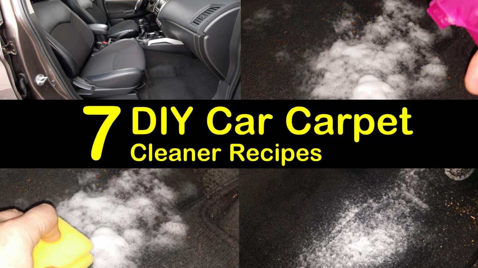 How To Shampoo Car Carpet