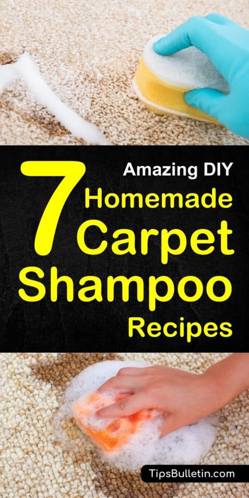 7 DIY Homemade Carpet Shampoo Recipes