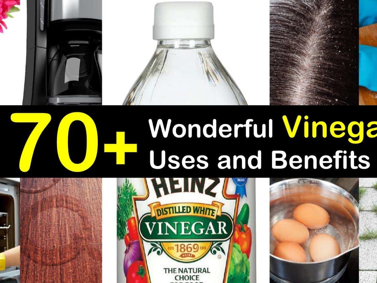 70+ Wonderful Uses of White Vinegar