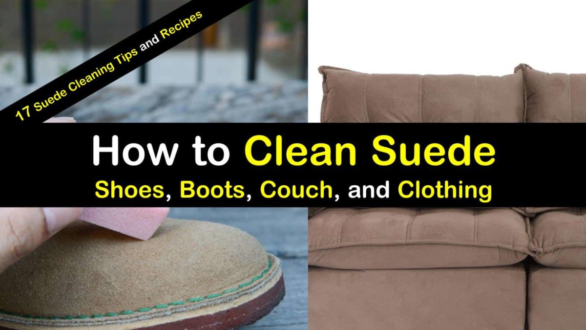 how to clean oil off suede