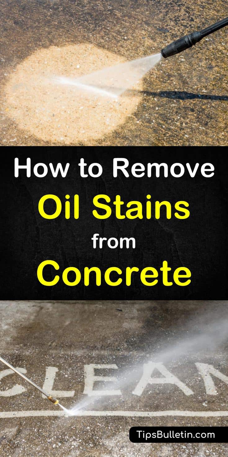 14 Fast & Easy Ways to Remove Oil Stains from Concrete