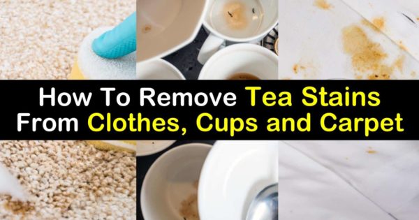 4 Amazingly Easy Ways To Remove Tea Stains