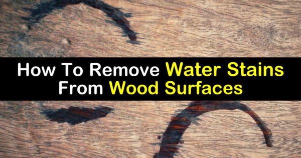Remove Water Stains From Wood, How To Lighten Water Stains On Hardwood Floors