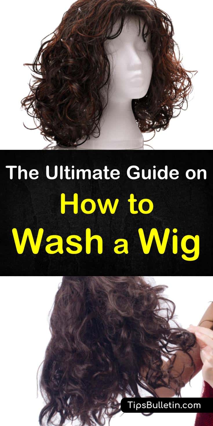 Step-by-step tutorials on how to wash a wig. Whether your wig has curls or is straight, is blond or light browns, learn how to get it clean with shampoos and other natural products. Learn how to make curls and style your hair with these lessons. #washing #cleanwig #wigs #stylewigs