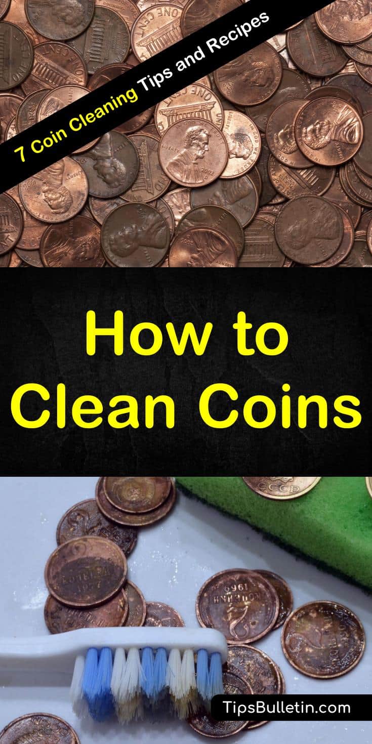 How To Clean Old Coins. Fast And Easy - Youtube