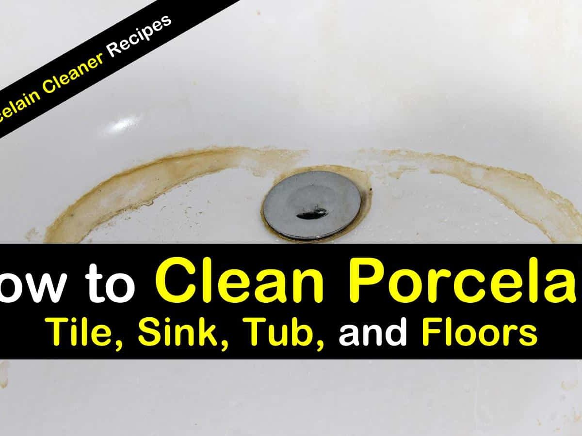 12 Ideal Ways To Clean Porcelain Tile, How To Get Water Stains Off Porcelain Tiles