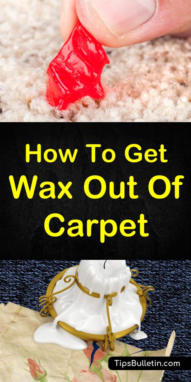 Discover how to get wax out of carpet with these DIY cleaning tips. Learn how to remove melted candles from your floors, rugs, and other fabrics without iron. Use common household ingredients like white vinegar and baking soda to remove wax stains. #carpetcleaning, #waxcleaning, #removecandlewax