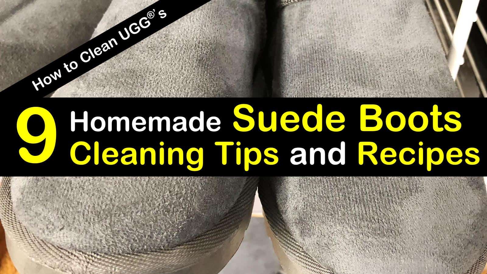 how to clean fake uggs