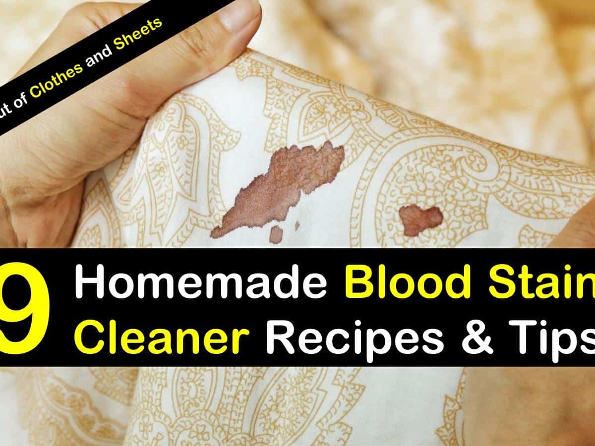How to Remove Blood From Clothing : 3 Steps (with Pictures) - Instructables