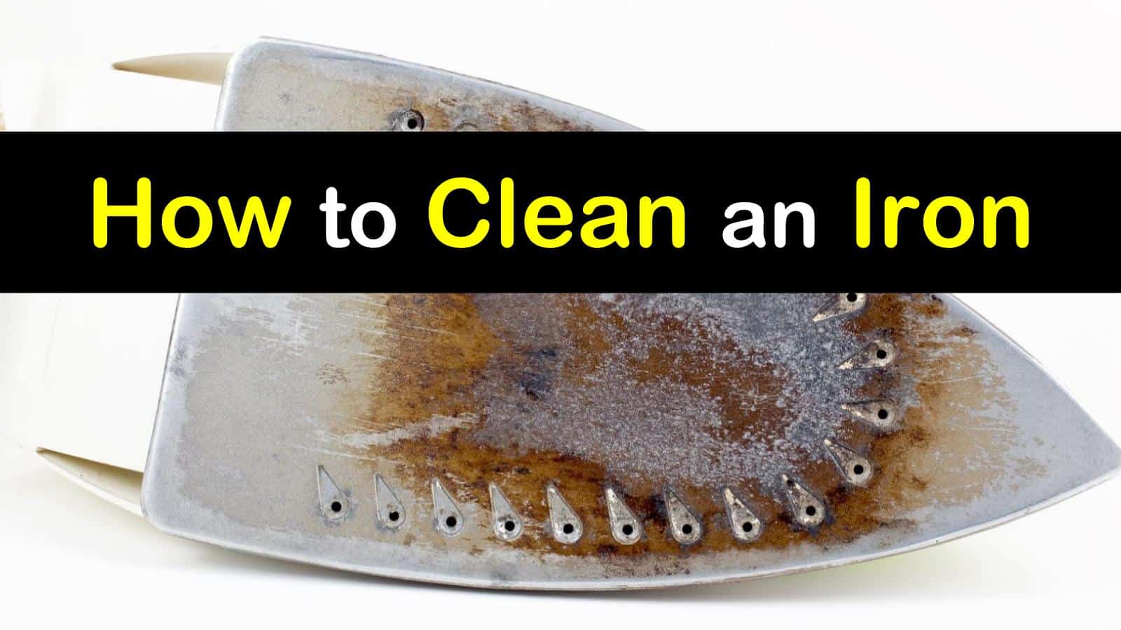 How To Clean An Iron