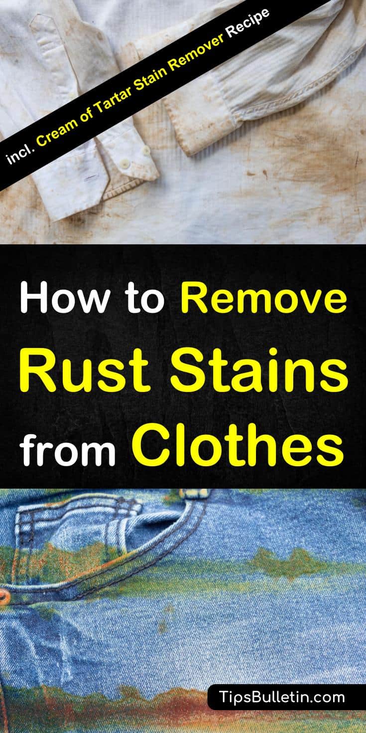 14 Clever Ways to Remove Rust Stains from Clothes