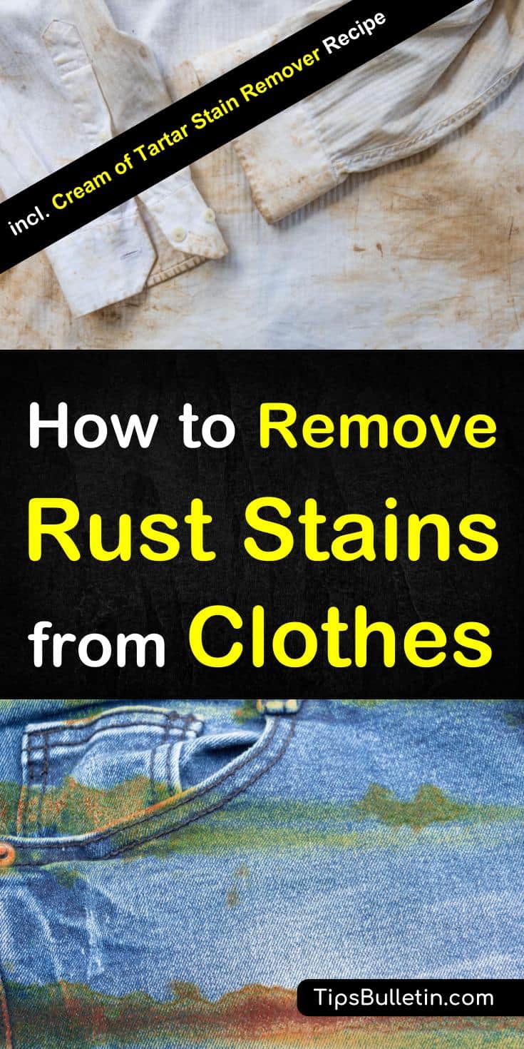 14 Clever Ways to Remove Rust Stains from Clothes 14 Clever Ways to Remove Rust Stains from Clothes