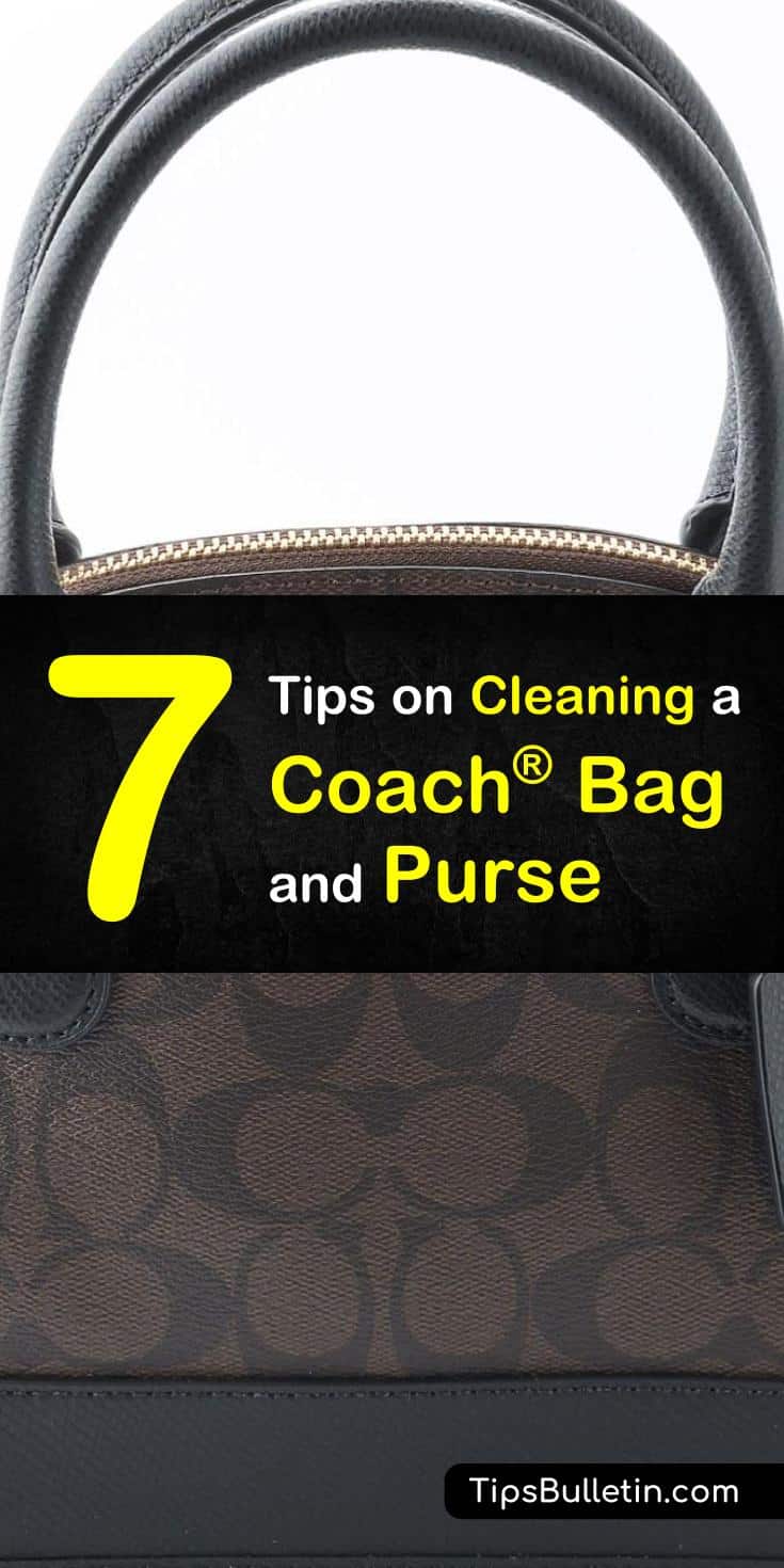 Learn how to clean coach leather fabrics and handbags with these coach bag cleaning tips. Clean black and brown bags and keep the fashion up to date with these hands-on tips. #coachpurse #leather #clean