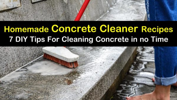 diy cement cleaner