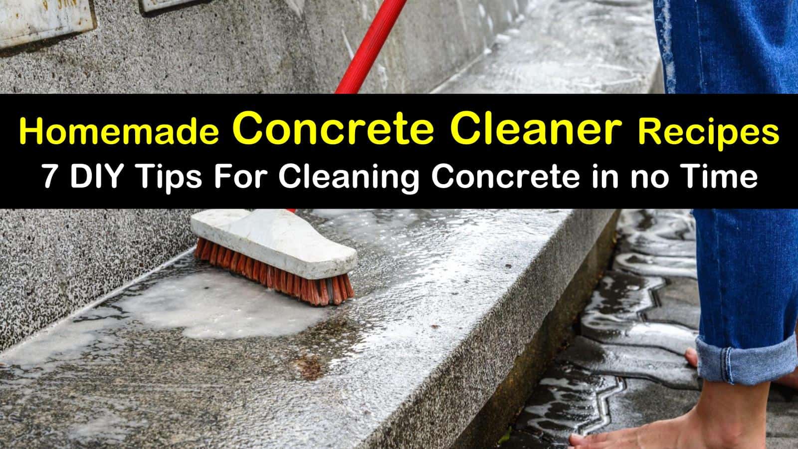 Homemade Concrete Cleaner