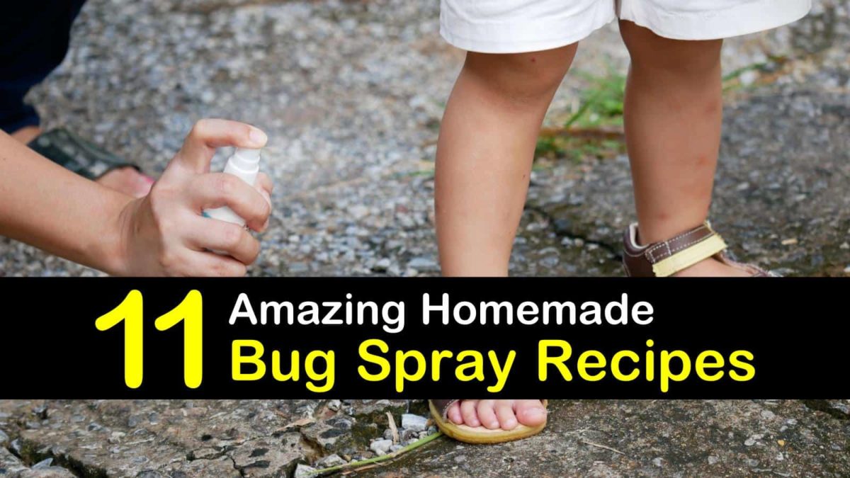 11 Easy MakeYourOwn Bug Spray Recipes