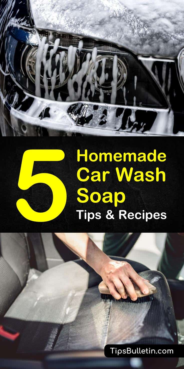 Learn how to make diy stain remover recipes using baking soda, laundry detergent, water, and essential oils. Discover how to create a window cleaner for your car that is effective and inexpensive. #homemadecarcleaner #cleaning #dirtycar