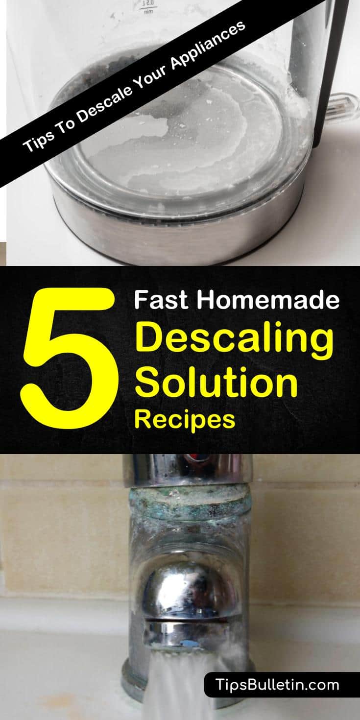 Learn how to adopt the best cleaning tips for descaling your coffee maker using ingredients like white vinegar, baking soda, and water. Find out a time efficient method and a long-lasting diy homemade descaling solution here. #coffeemaker #descale #diysolution