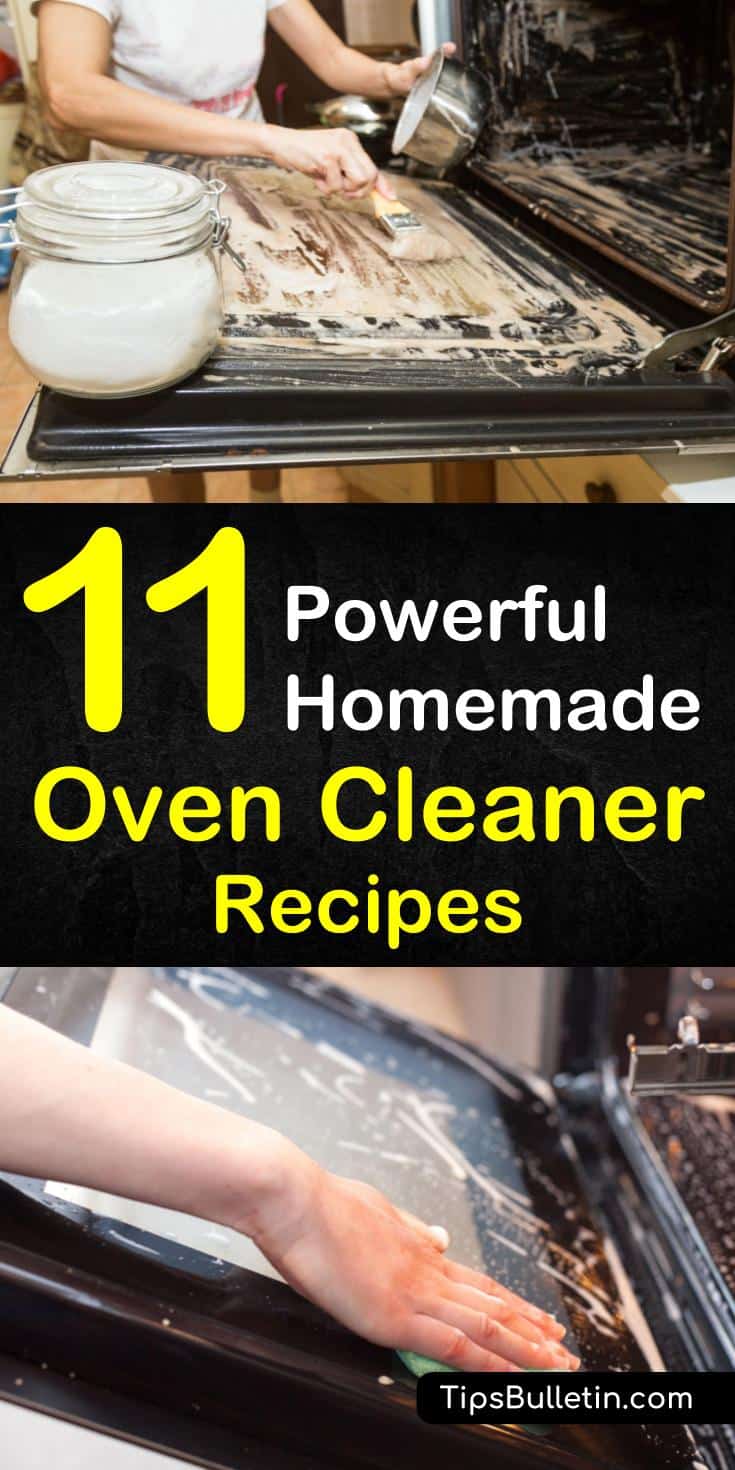 Explore 11 oven cleaning hacks that will have your oven looking good as new using natural ingredients like baking soda, white vinegar, and essential oils. #naturalcleaningtips #homemadeovencleaner #cleanerrecipe