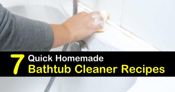 7 Amazing Diy Bathtub Cleaner Recipes, How To Make A Homemade Bathtub Stopper