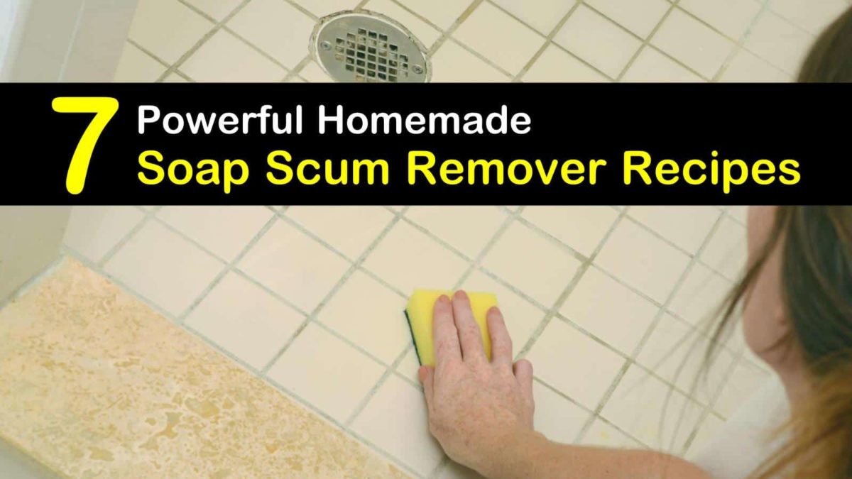 Homemade Soap Scum Remover