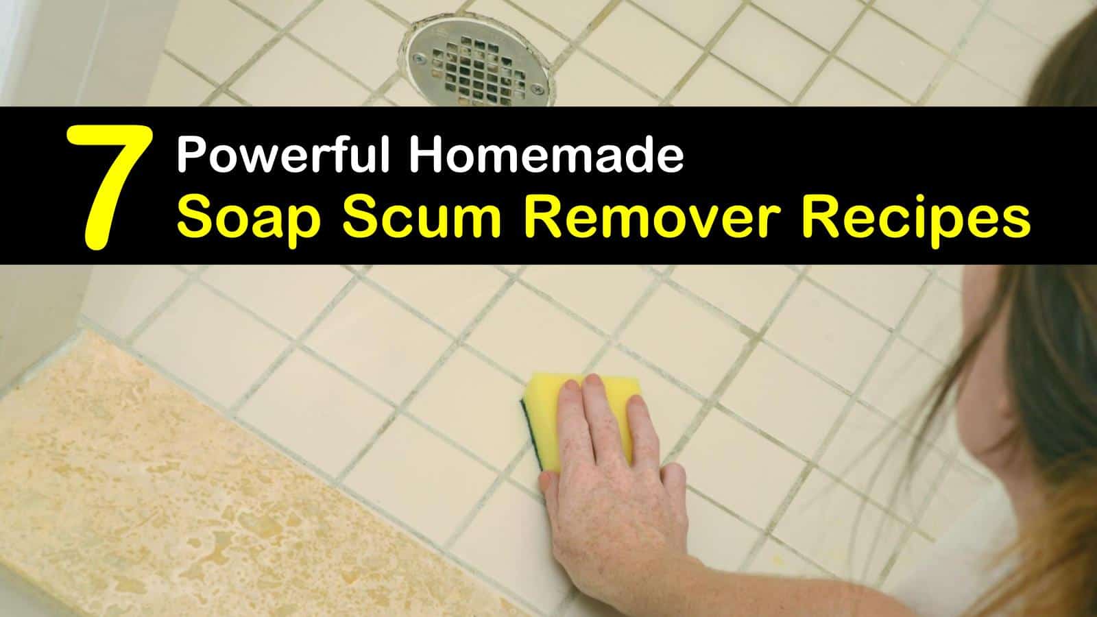 7 Simple Make Your Own Soap Scum Removers