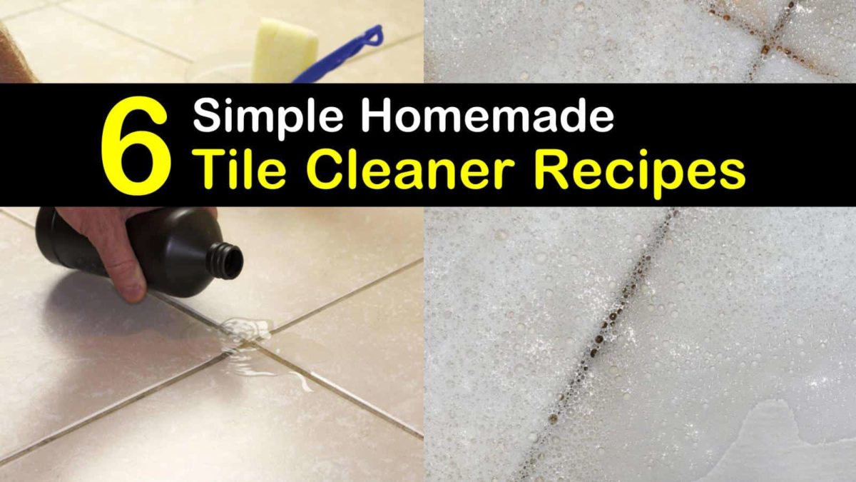 6 Handy Do It Yourself Tile Cleaner