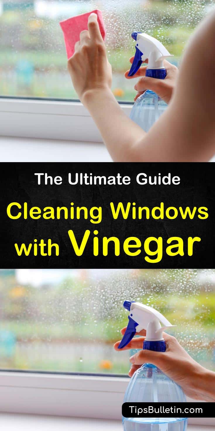 Learn cleaning windows with vinegar techniques by making your own homemade window and glass cleaners! This guide shows how to wash windows using home ingredients like baking soda, essential oils, newspaper, paper towels, and dawn. #windowcleaner #vinegar #cleaning
