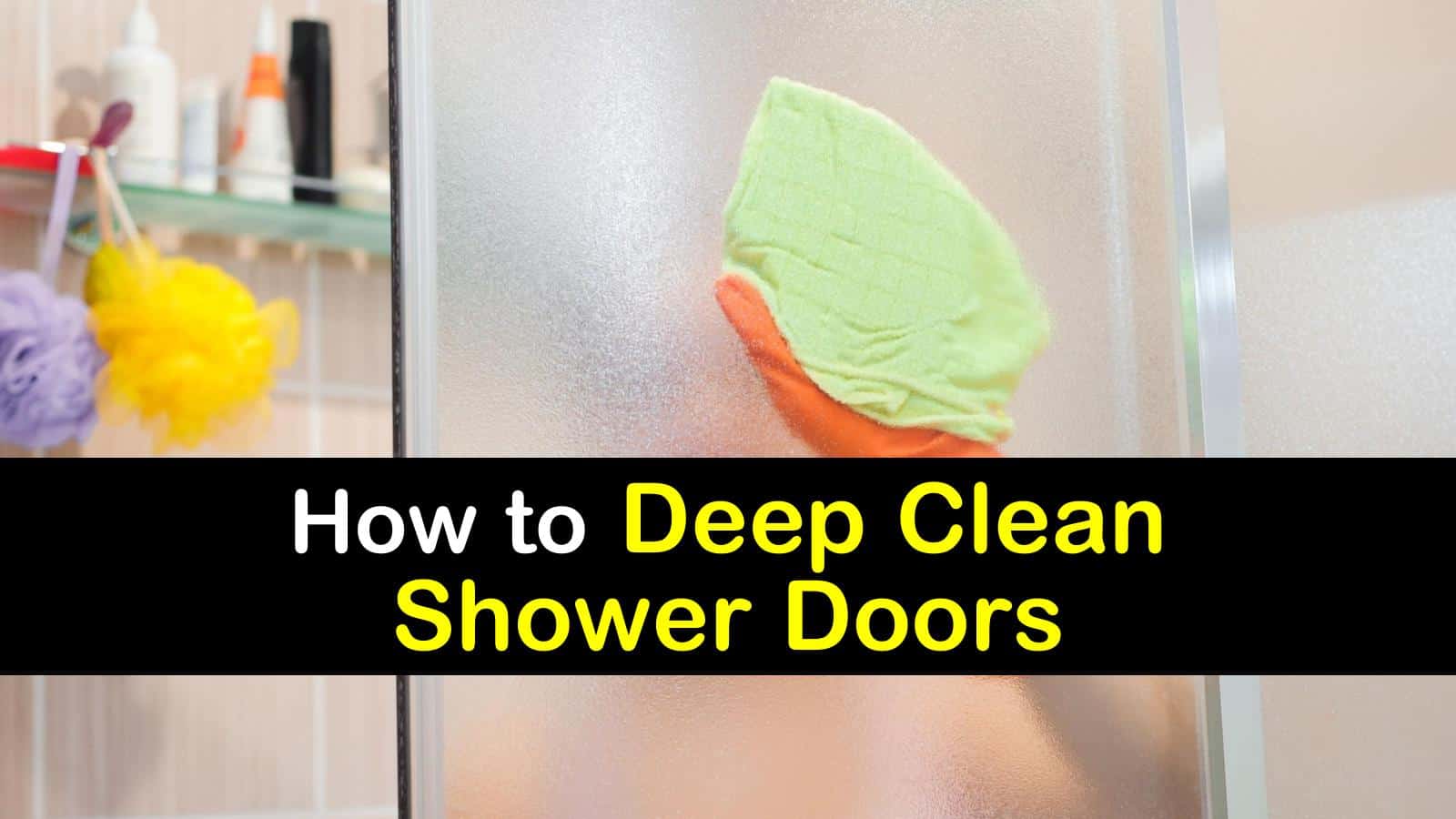 Shower Door Cleaning