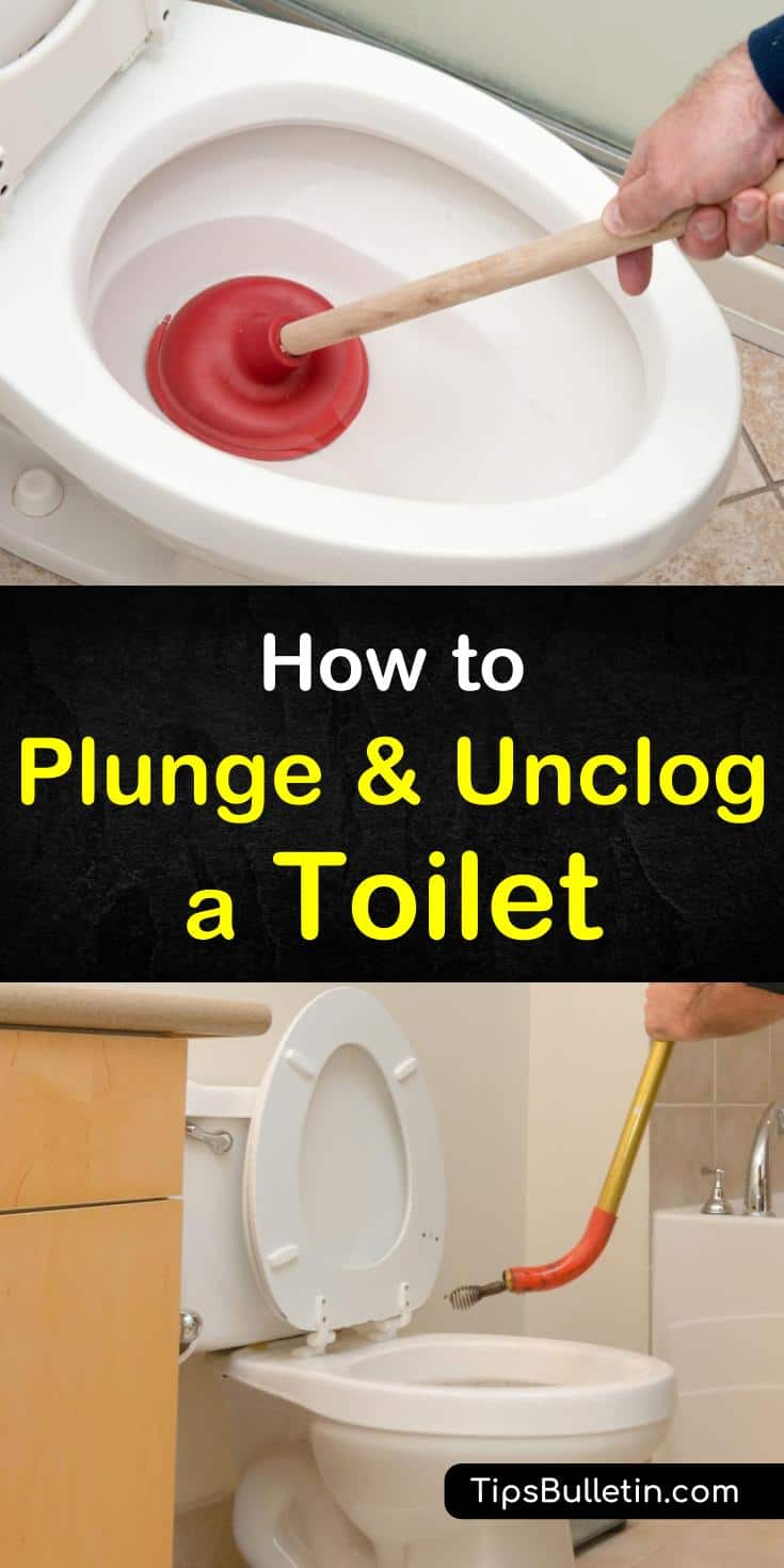 If you consider yourself the family handyman, it's important to learn how to plunge a toilet properly using a toilet plunger. You can also get rid of a toilet clog without a plunger by using baking soda without damaging your plumbing. #toilet #plunger #clogs