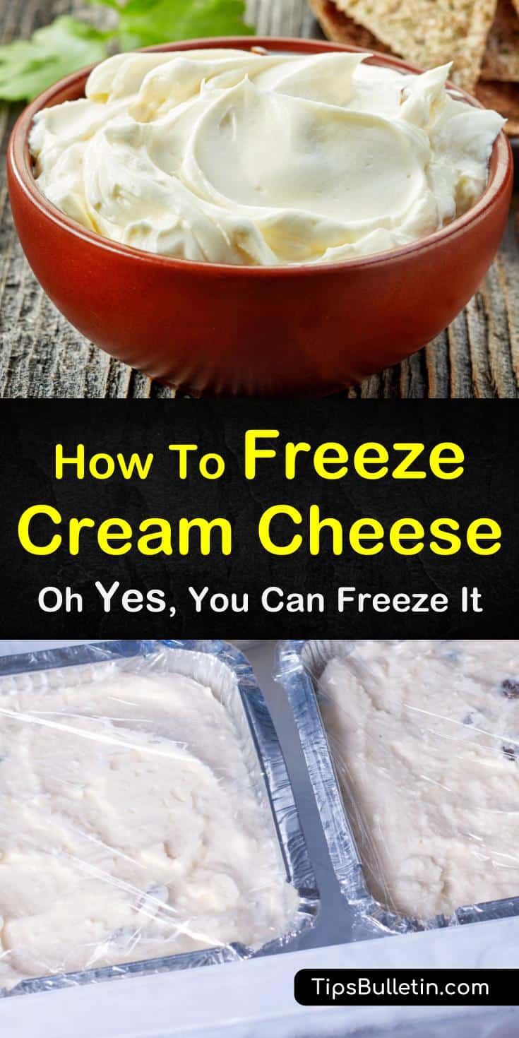 Can you freeze cream cheese? Our guide will show you how to freeze cream cheese, and you’ll also discover how to make your cream cheese sing with our easy recipes! #creamcheese #freezing #cheese #cream