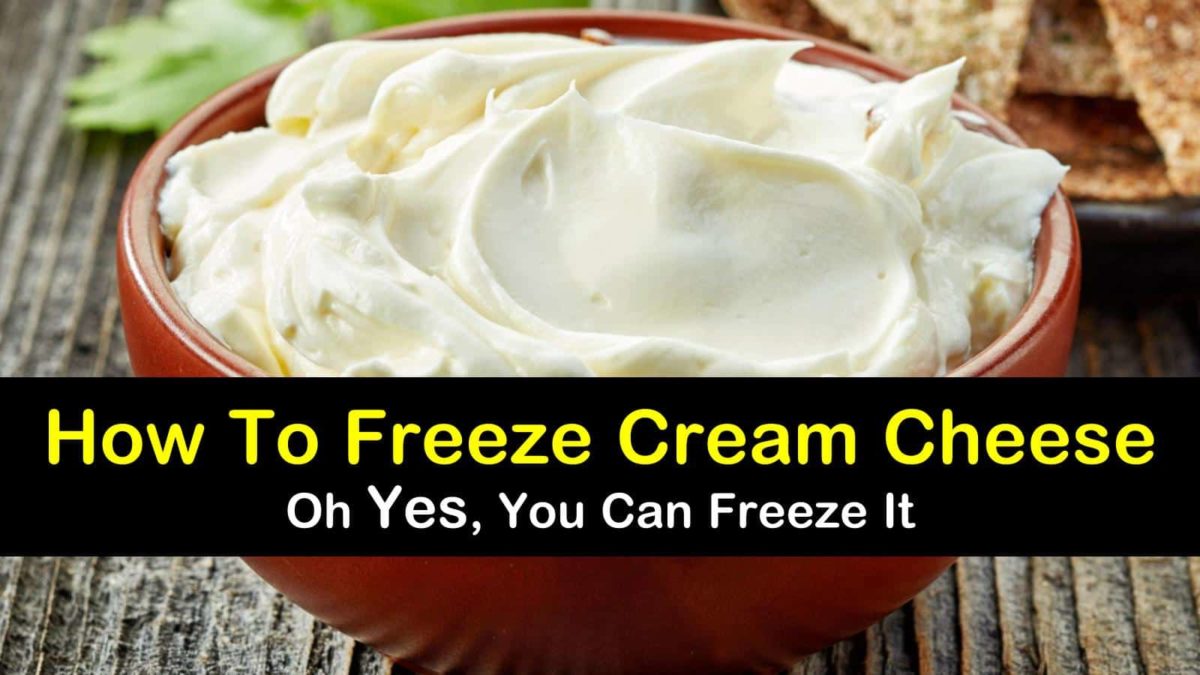 The Best Way to Freeze Cream Cheese