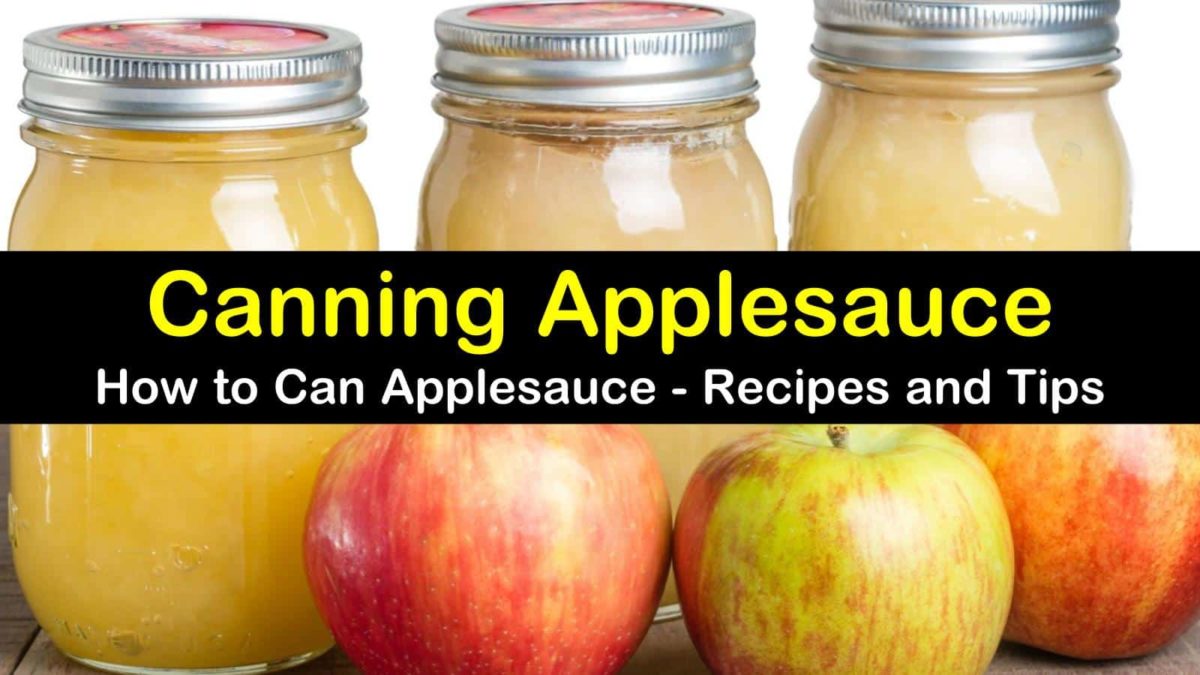 How to Can Applesauce with Amazing Results