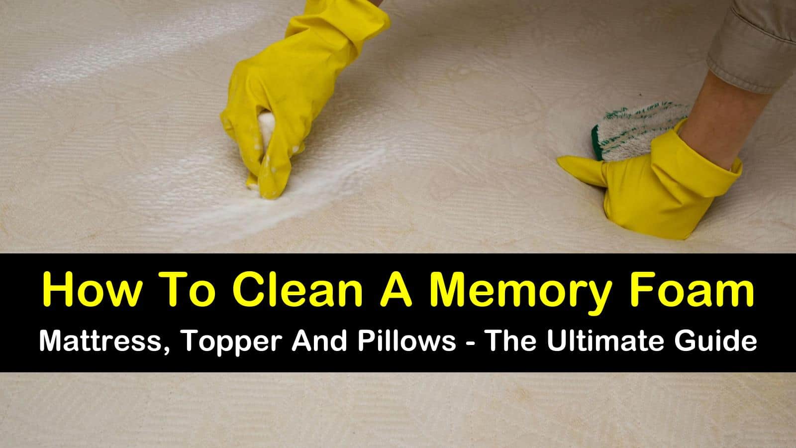 how to clean memory foam titleimg1