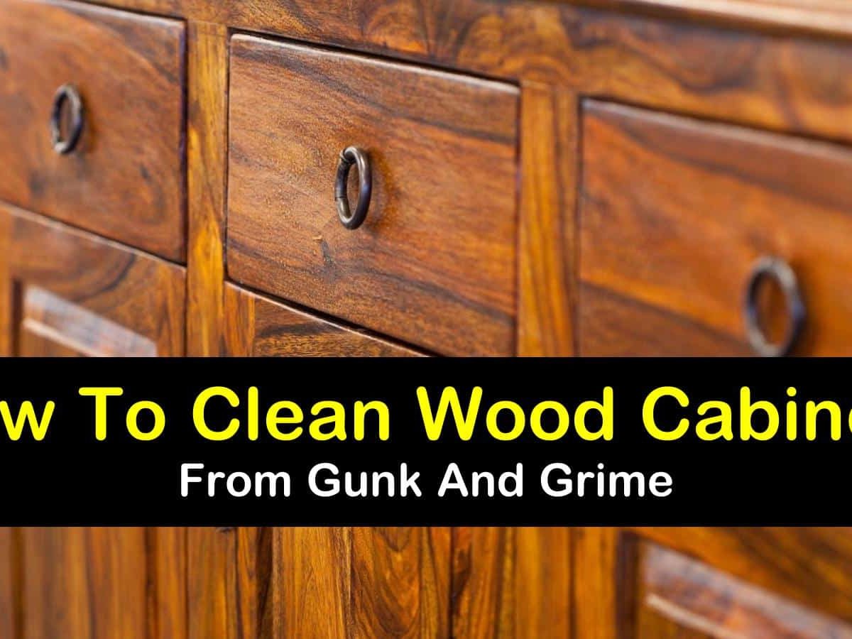 9+ Easy & Effective Ways to Clean Wood Cabinets